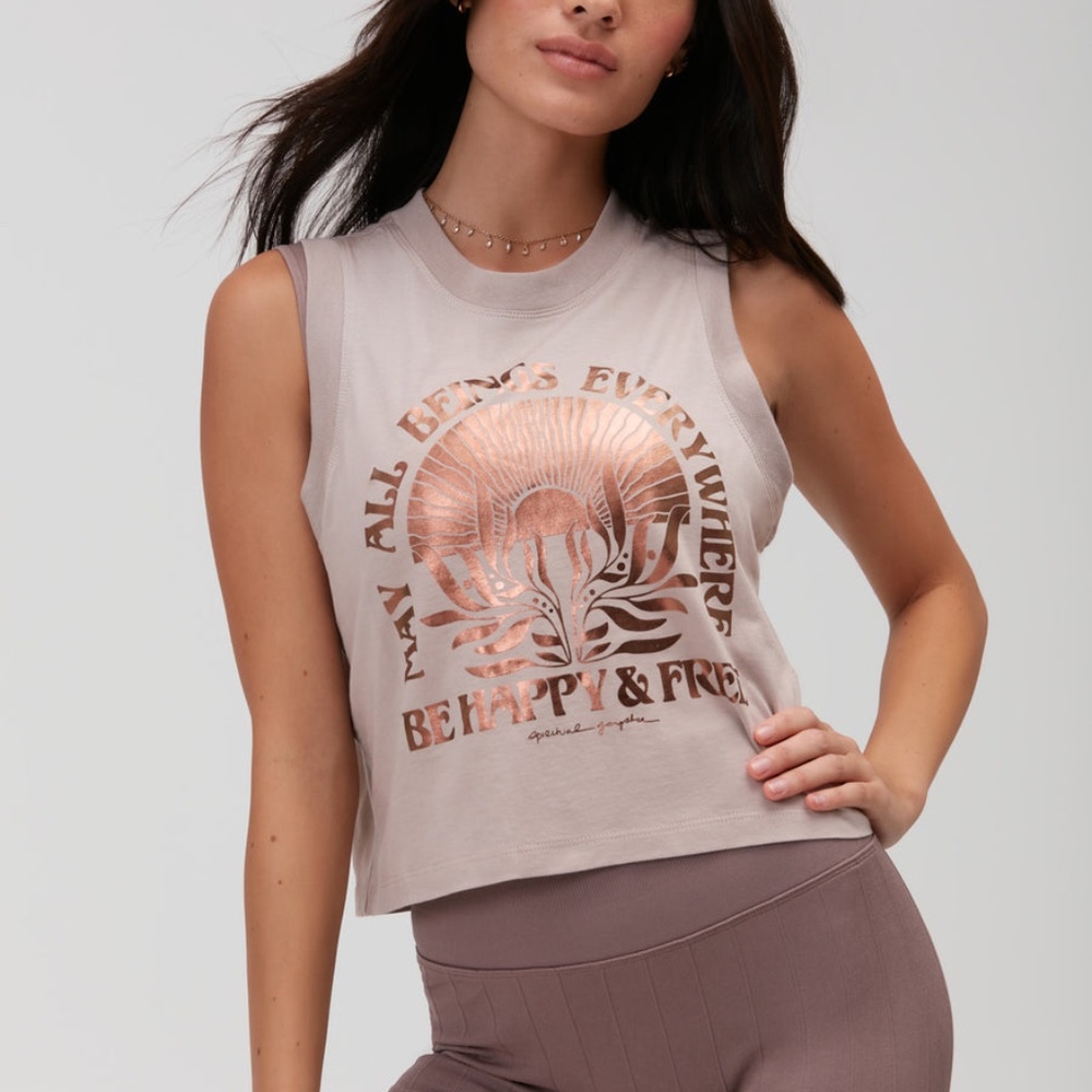 XS. Spiritual Gangster - Happy&Free Tank